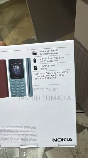 New Nokia 105 Black