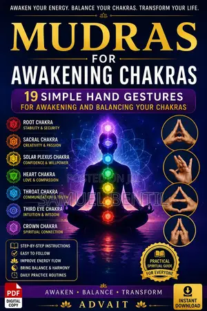 Mudras for Awakening Chakras PDF – 19 Hand Gestures
