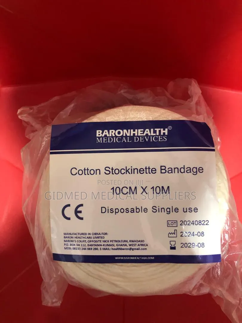 Cotton Stockinette Bandage 10cmx10m