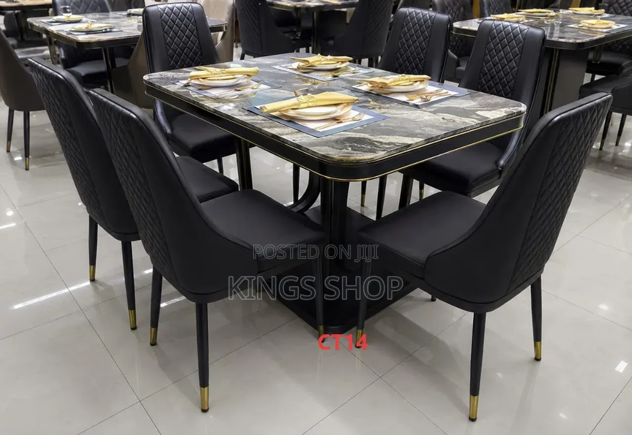 Executive Dining Set 6 Chairs
