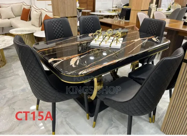 Executive Dining Set 6 Chairs