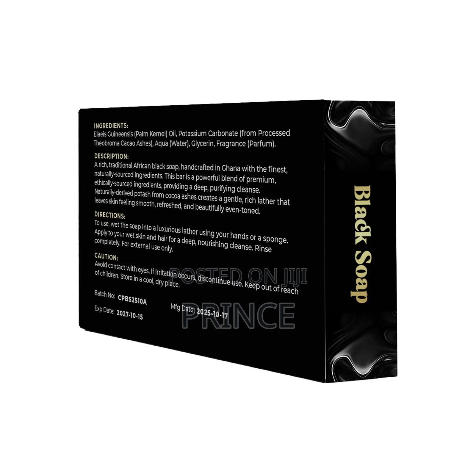 African Traditional Blacksoap-Bar
