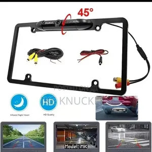 Car Number Plate Holder With Reverse/Rear View Camera US Type