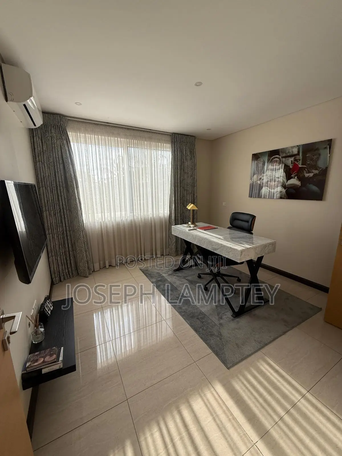 Furnished 3bdrm Duplex in Joseph Debrah, Airport Residential Area