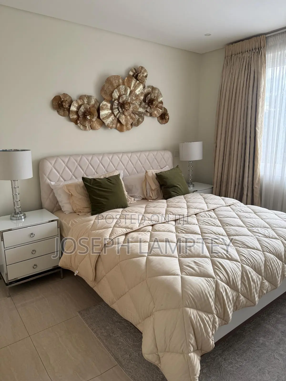 Furnished 3bdrm Duplex in Joseph Debrah, Airport Residential Area