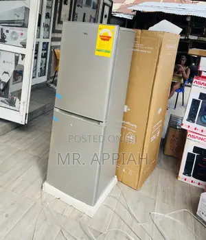 Super Affordable TCL 142Liters Double Door Electric Refrigerator.