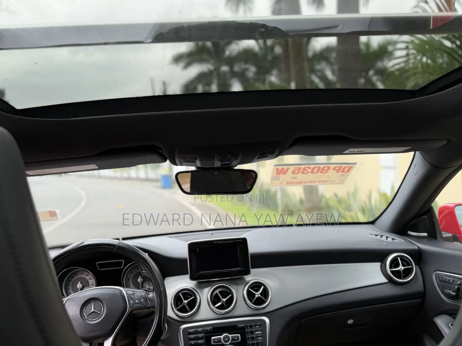 Mercedes-Benz CLA-Class CLA 250 4MATIC Sedan 2015 Red