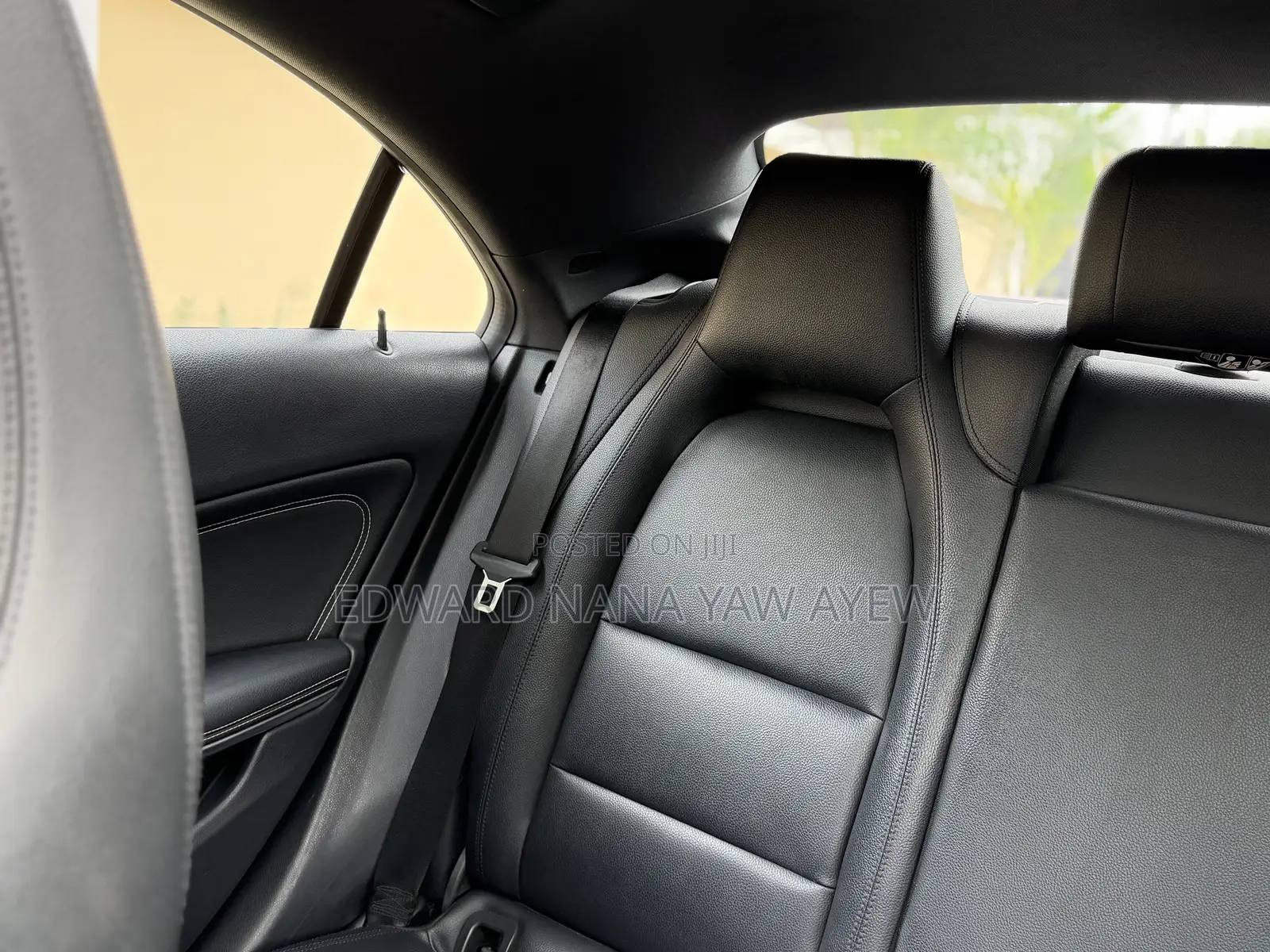 Mercedes-Benz CLA-Class CLA 250 4MATIC Sedan 2015 Red
