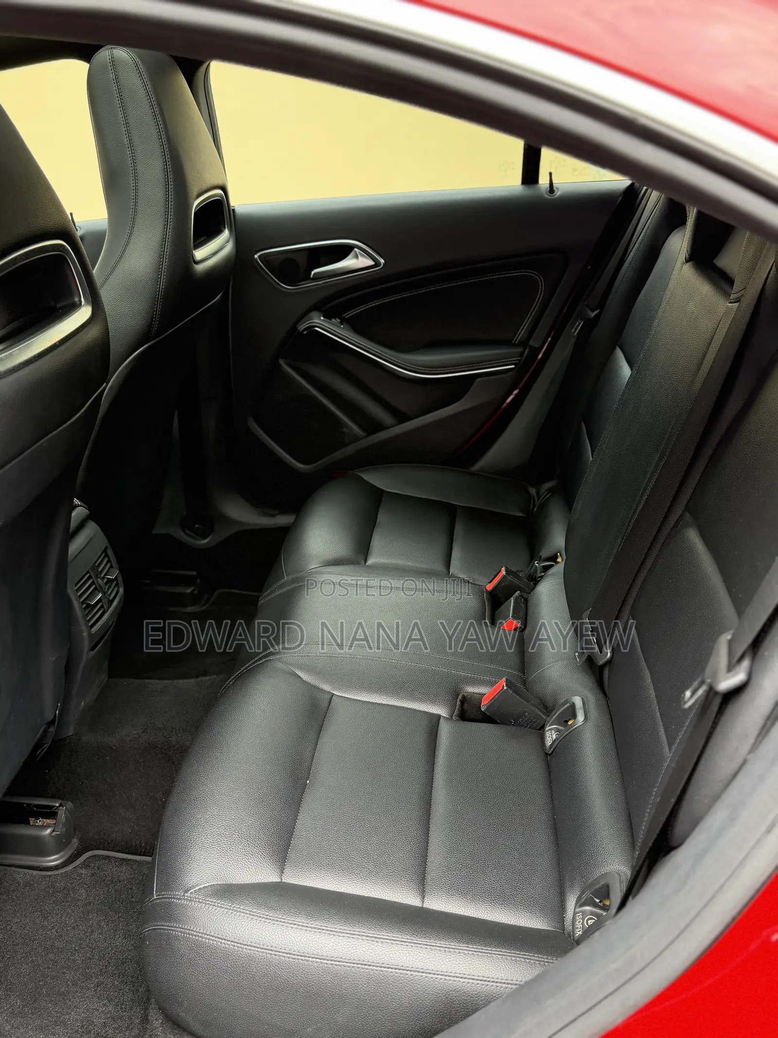 Mercedes-Benz CLA-Class CLA 250 4MATIC Sedan 2015 Red