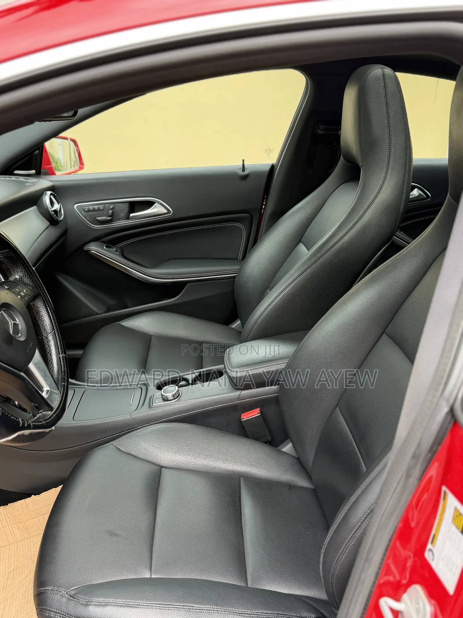 Mercedes-Benz CLA-Class CLA 250 4MATIC Sedan 2015 Red