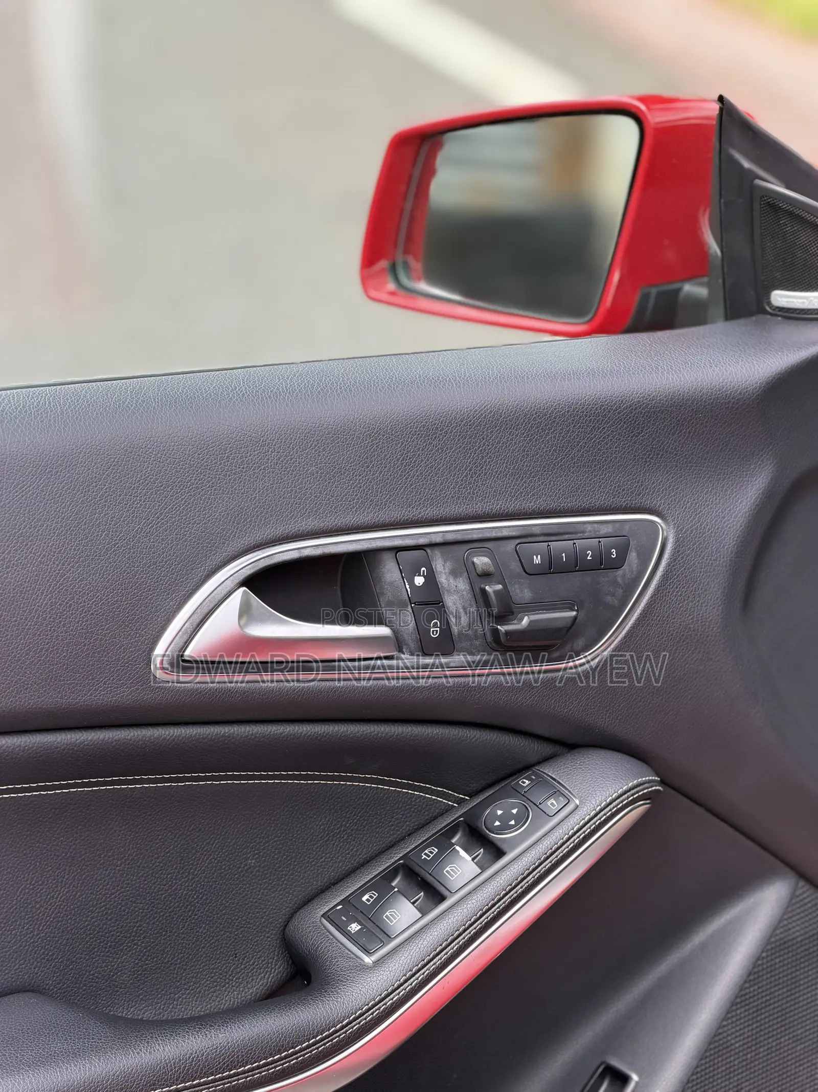 Mercedes-Benz CLA-Class CLA 250 4MATIC Sedan 2015 Red