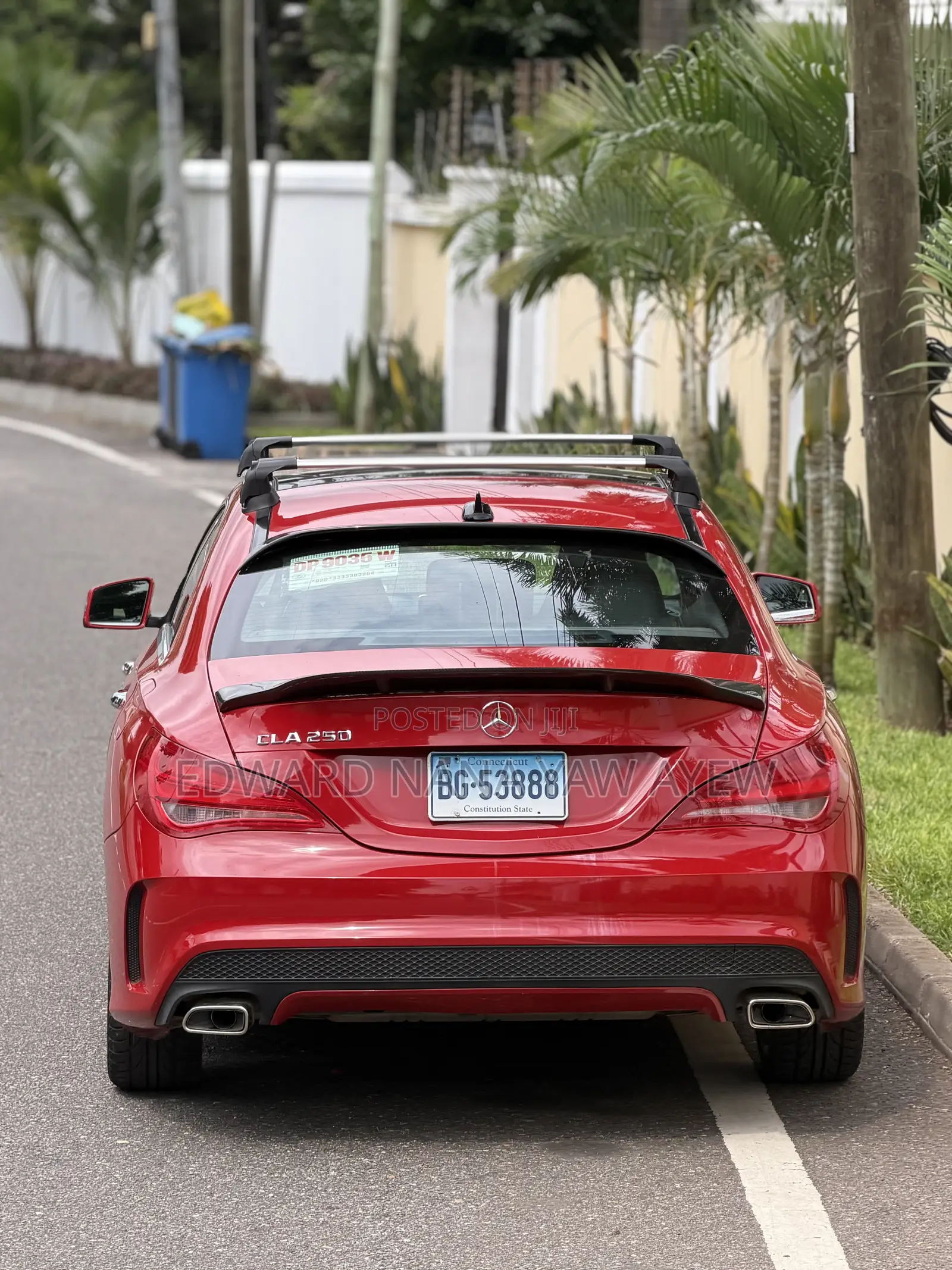 Mercedes-Benz CLA-Class CLA 250 4MATIC Sedan 2015 Red