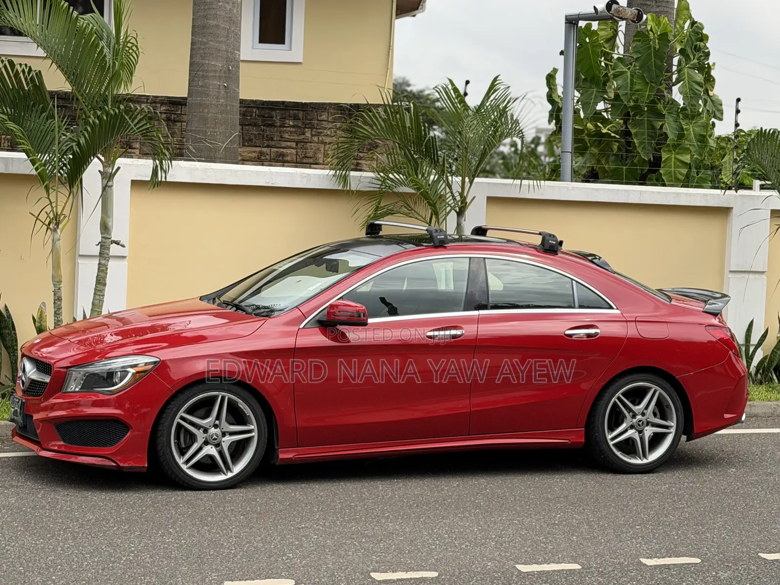 Mercedes-Benz CLA-Class CLA 250 4MATIC Sedan 2015 Red