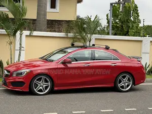 Mercedes-Benz CLA-Class CLA 250 4MATIC Sedan 2015 Red