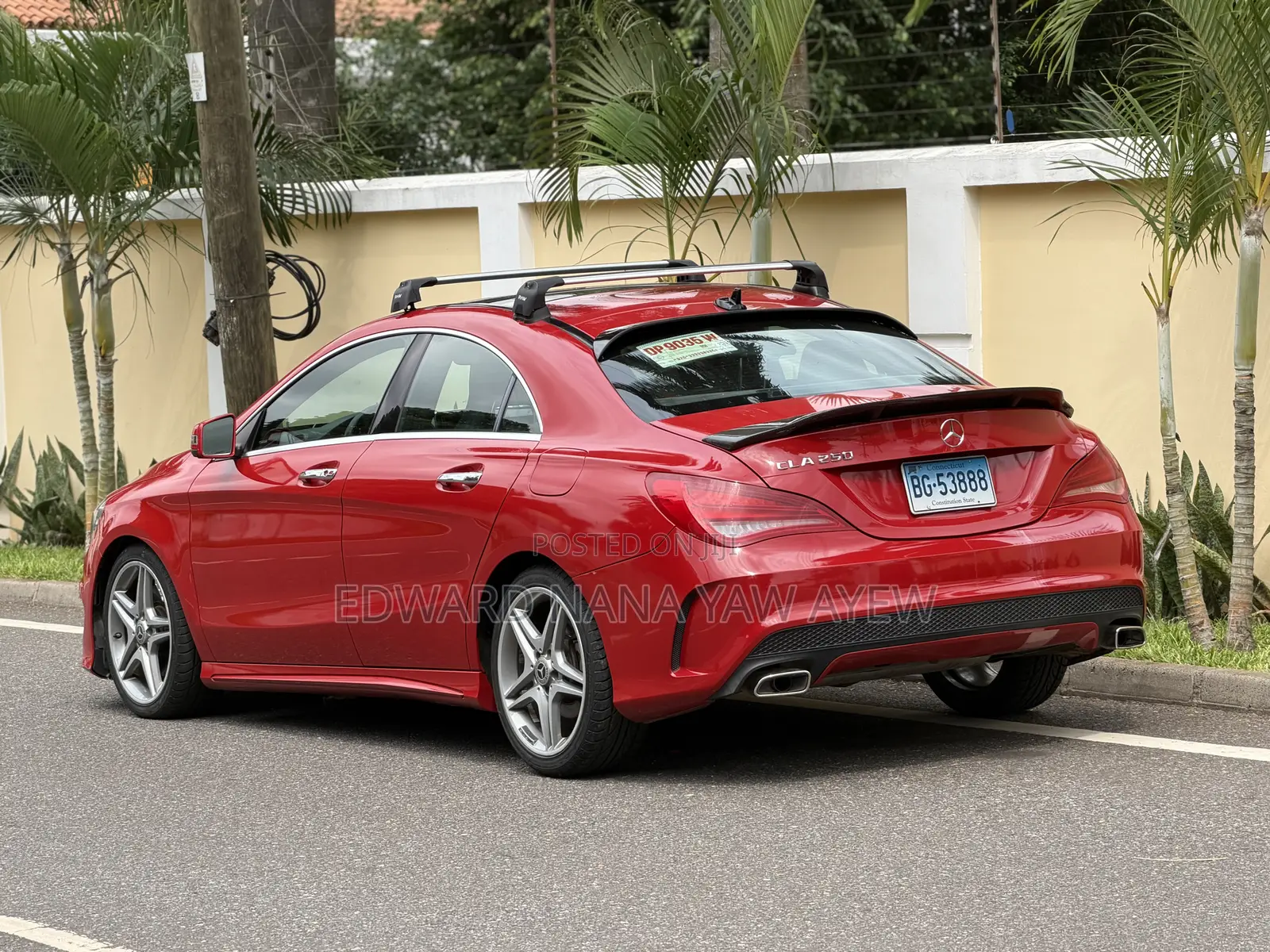 Mercedes-Benz CLA-Class CLA 250 4MATIC Sedan 2015 Red