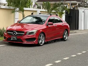 Mercedes-Benz CLA-Class CLA 250 4MATIC Sedan 2015 Red