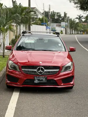 Mercedes-Benz CLA-Class CLA 250 4MATIC Sedan 2015 Red