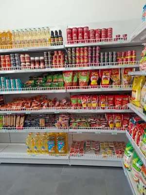 Supermarket Shelves Made in Ghana