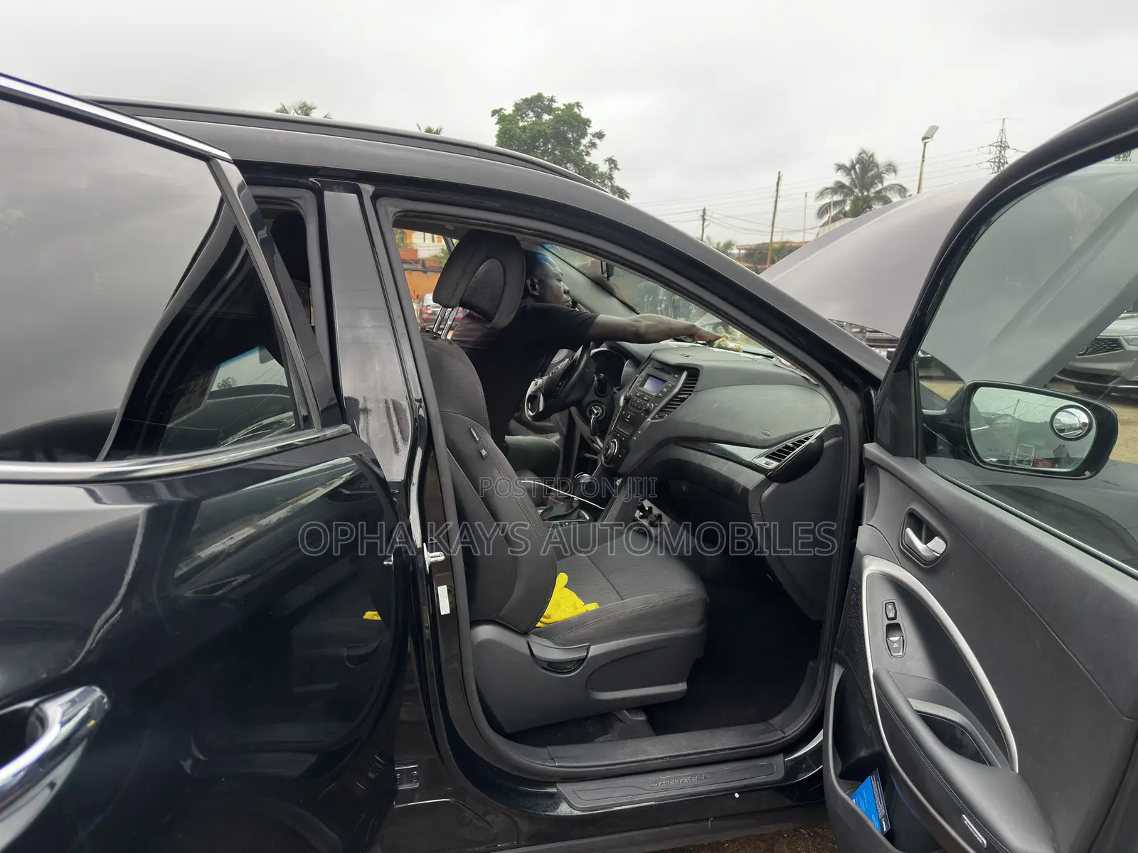 Hyundai Santa Fe Limited AWD 2016 Black