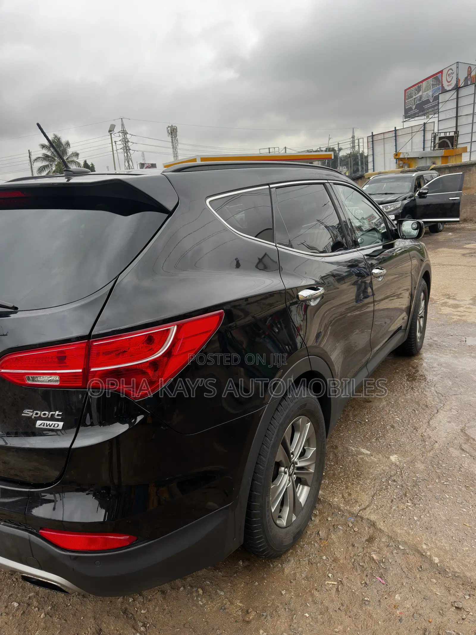 Hyundai Santa Fe Limited AWD 2016 Black