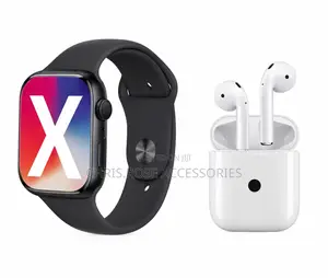 Smart Watch + Wireless Earbuds Combo