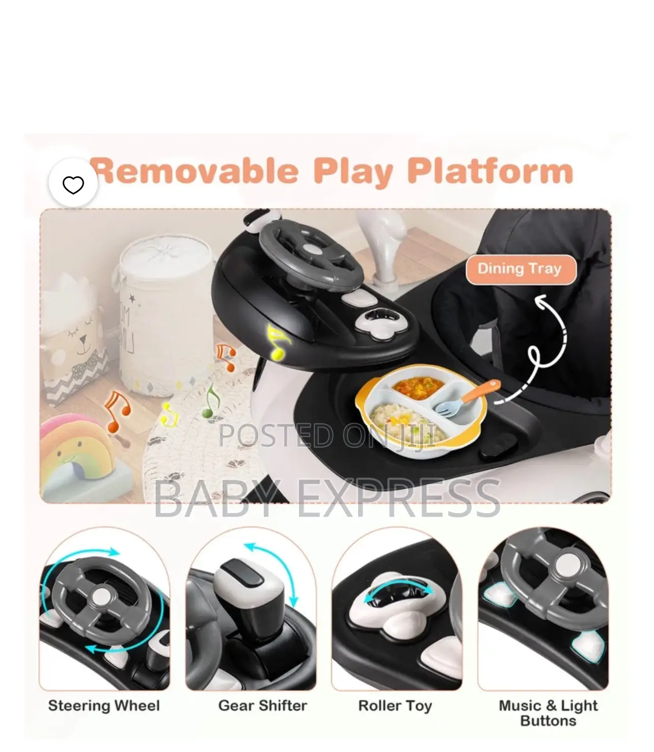 Baby 6 in 1 Multi Purpose Walker