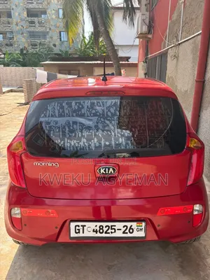 Kia Morning 2015 Burgundy