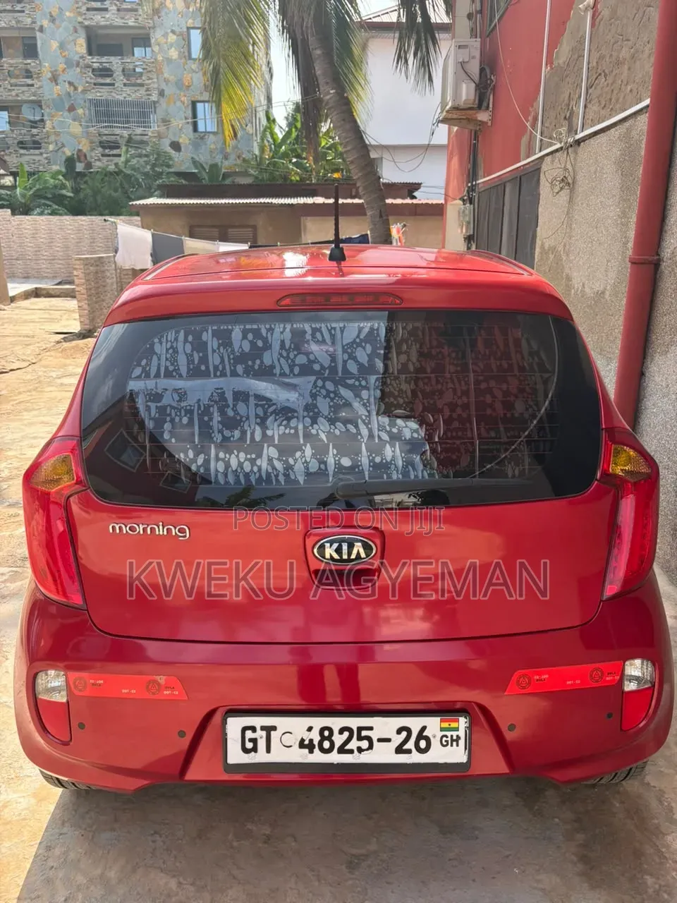 Kia Morning 2015 Burgundy