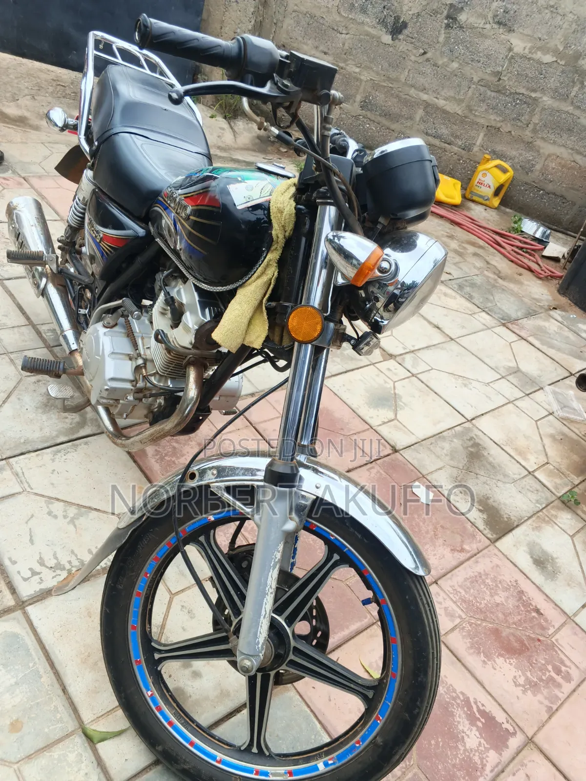 Haojue HJ125-8K 2024 Black