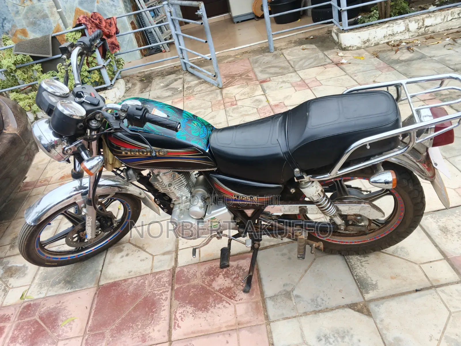 Haojue HJ125-8K 2024 Black