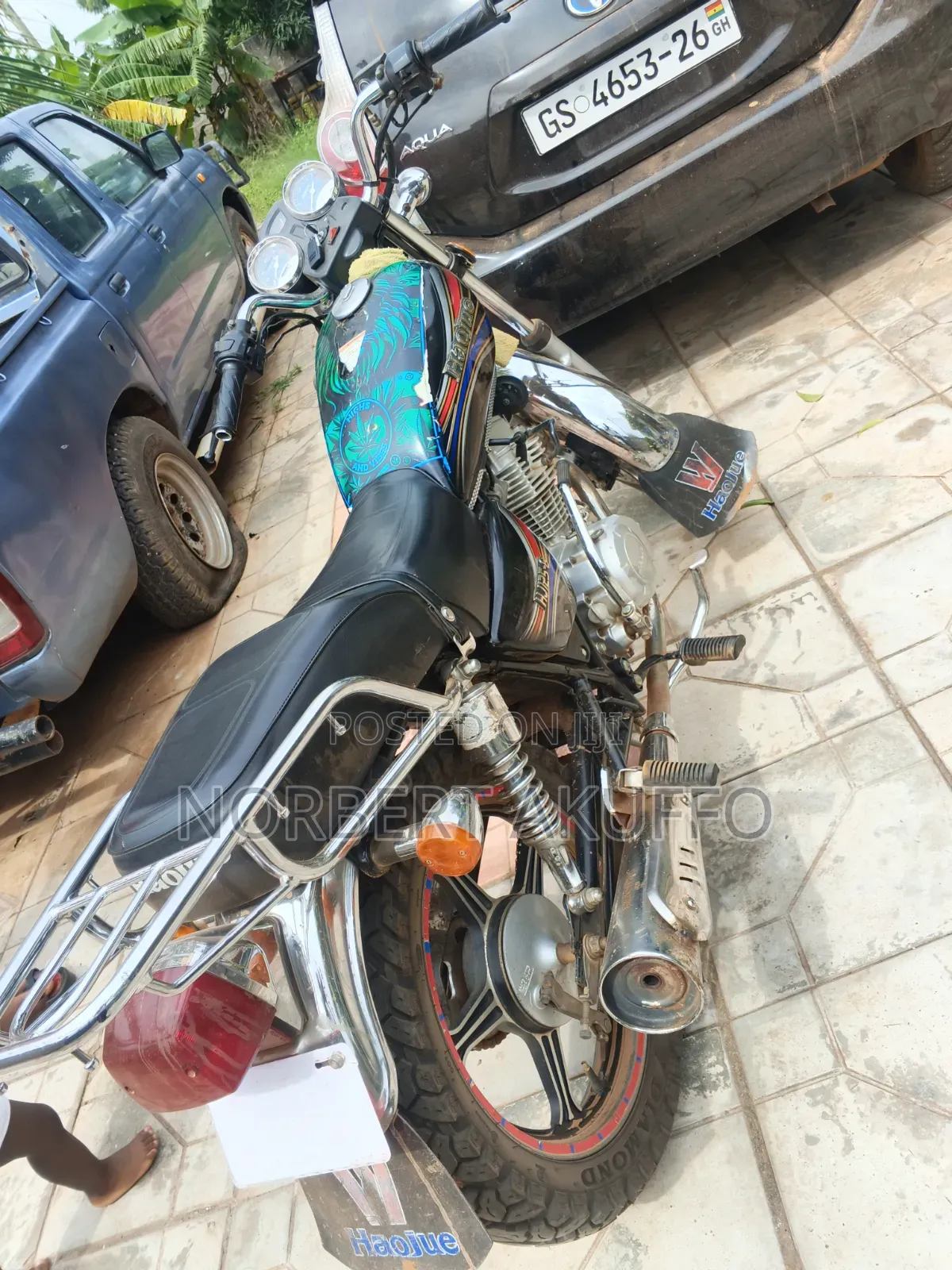 Haojue HJ125-8K 2024 Black