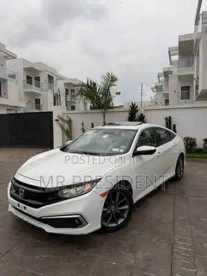 Honda Civic EX Sedan 2019 White