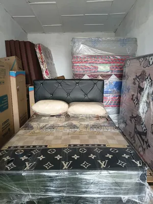 Original Complete Leather Bed Double
