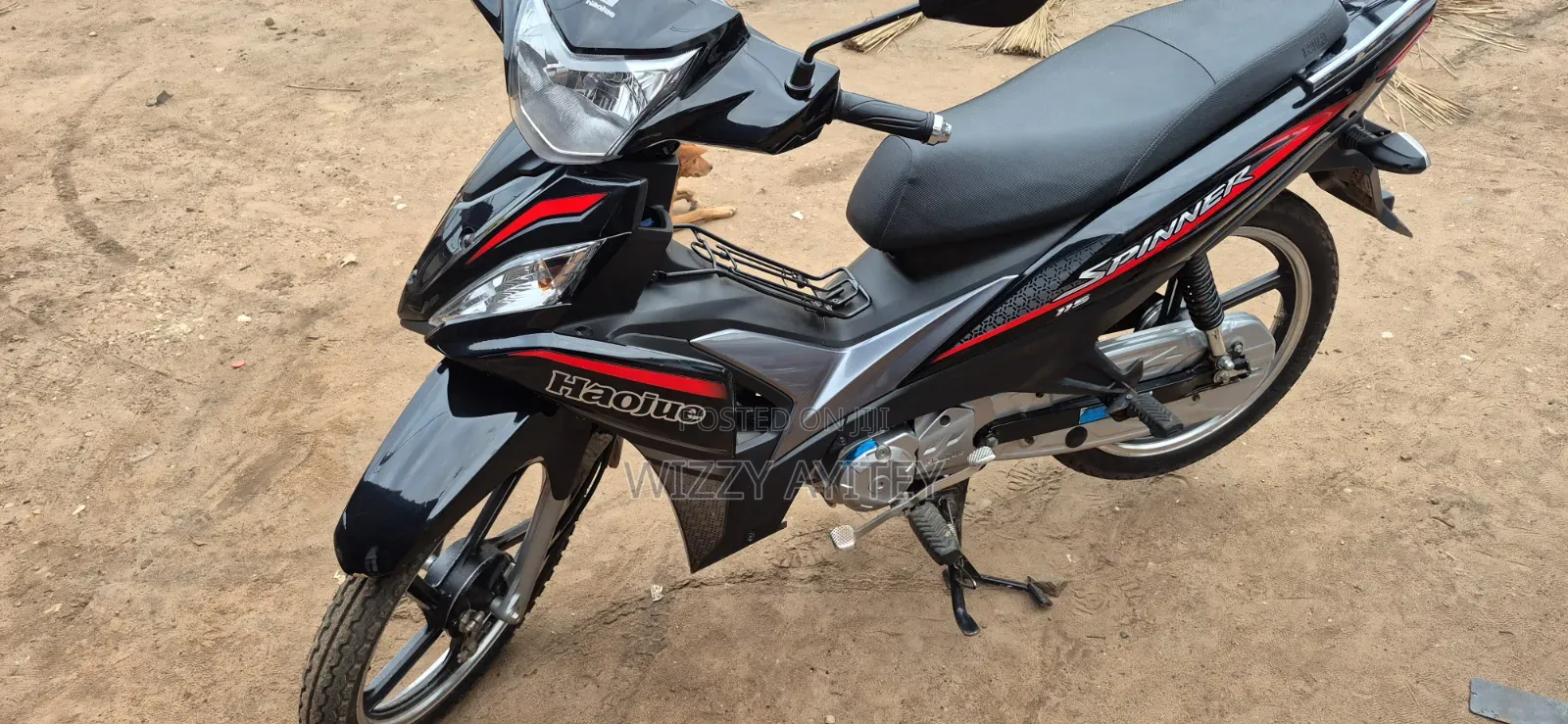 Haojue UH115/UH115S 2025 Black
