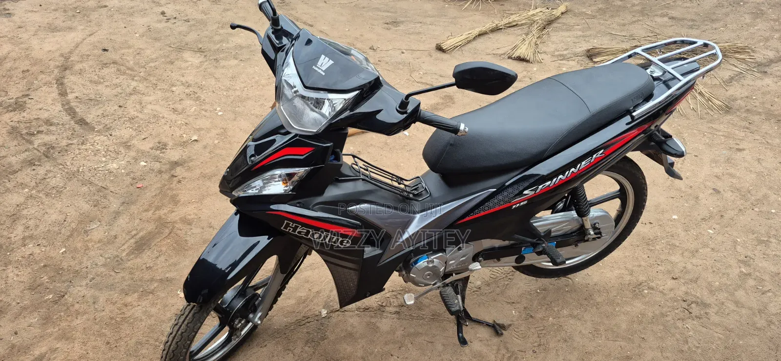 Haojue UH115/UH115S 2025 Black