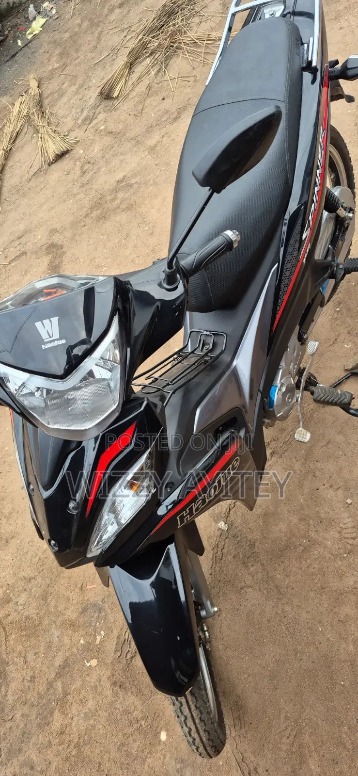 Haojue UH115/UH115S 2025 Black