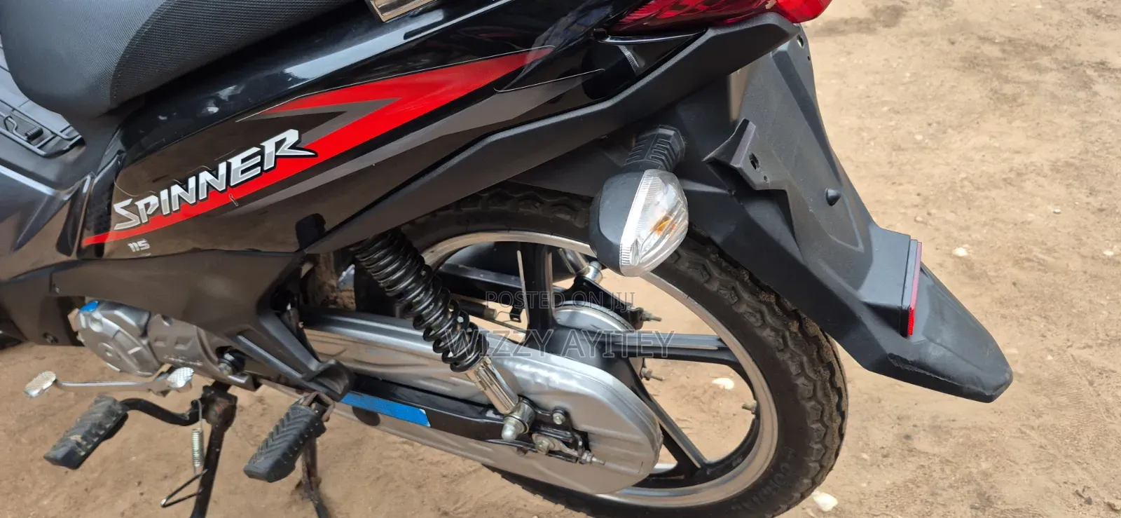 Haojue UH115/UH115S 2025 Black