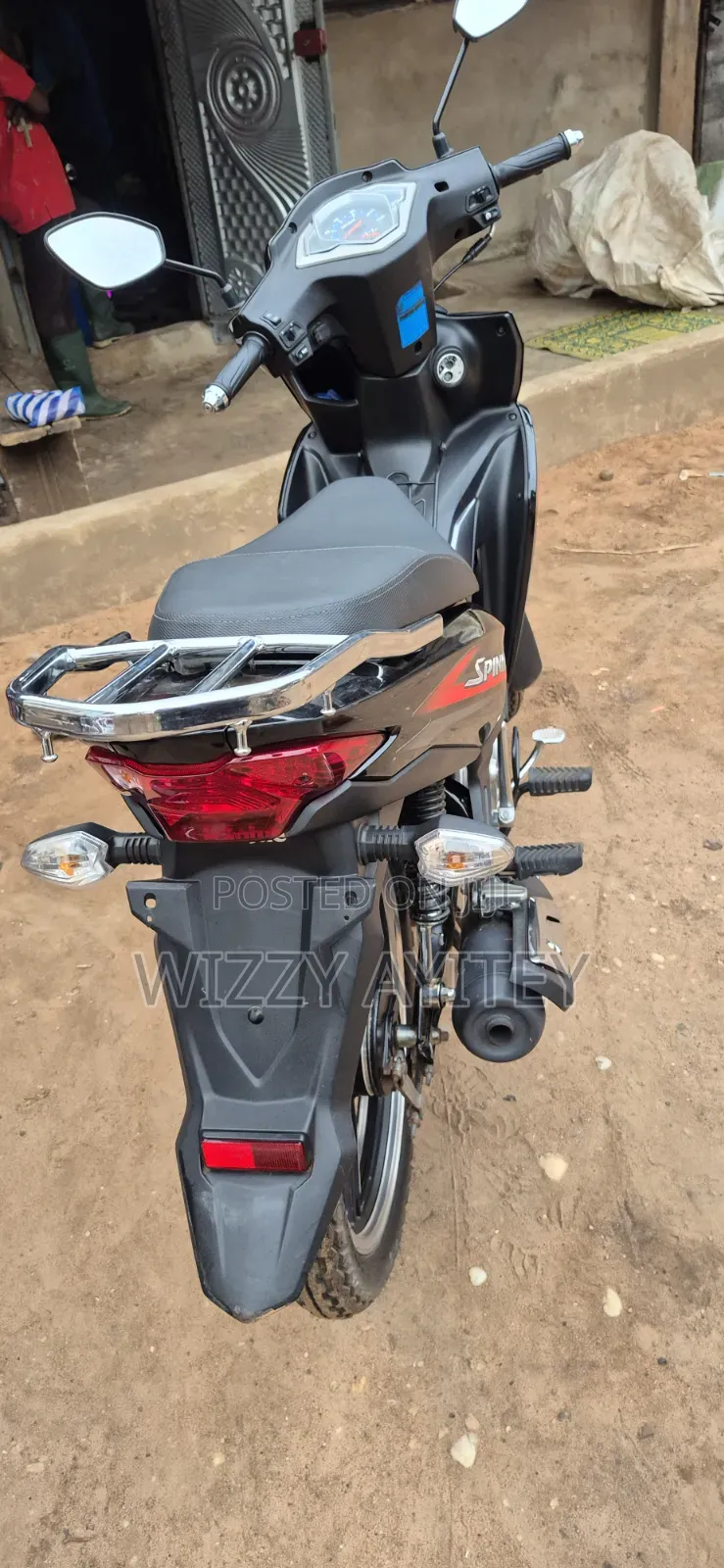 Haojue UH115/UH115S 2025 Black