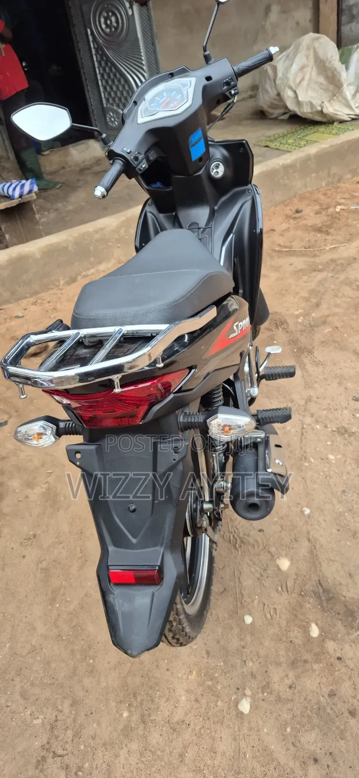 Haojue UH115/UH115S 2025 Black