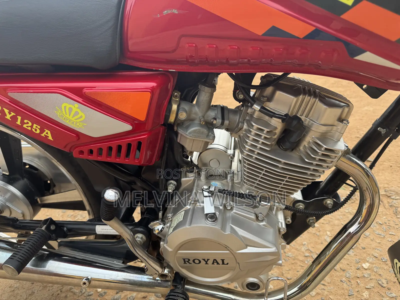 Royal RY125 2026 Red