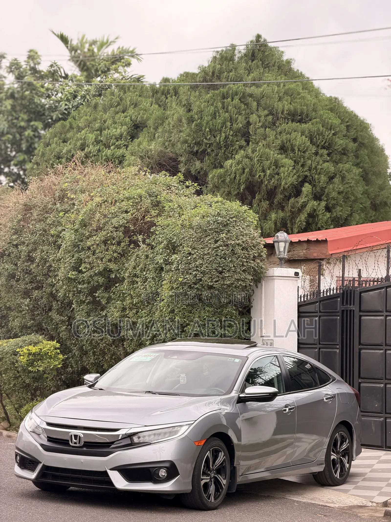 Honda Civic Touring Sedan 2018 Silver