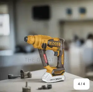 Ingco 20V Cordless Rotary Hammer Drill With Battery and Charger