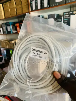 10m Cat6 Patch Cord Rj45 Cable Utp Internet Cable , Generic