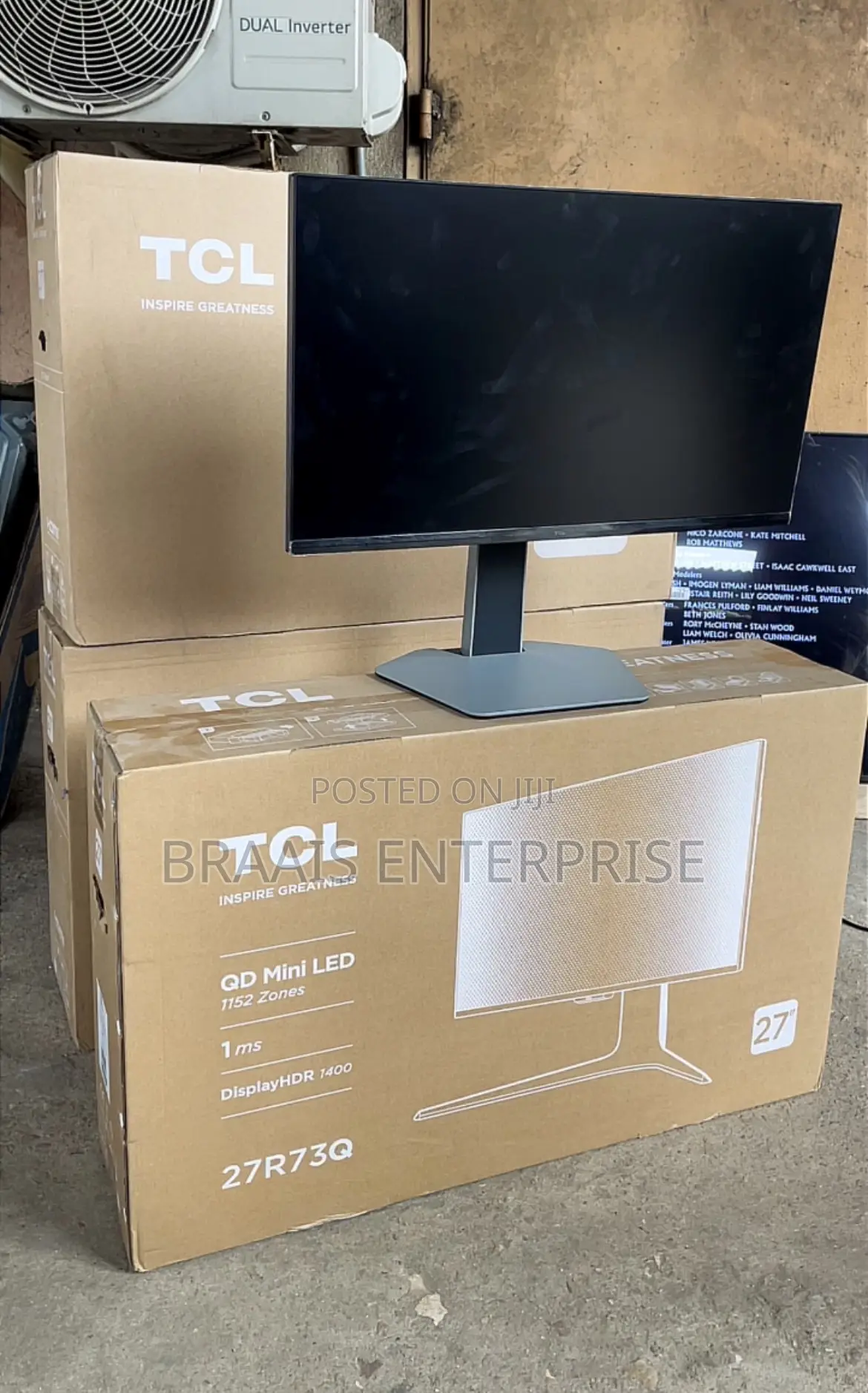 TCL 27′′ Curved Gaming Monitors