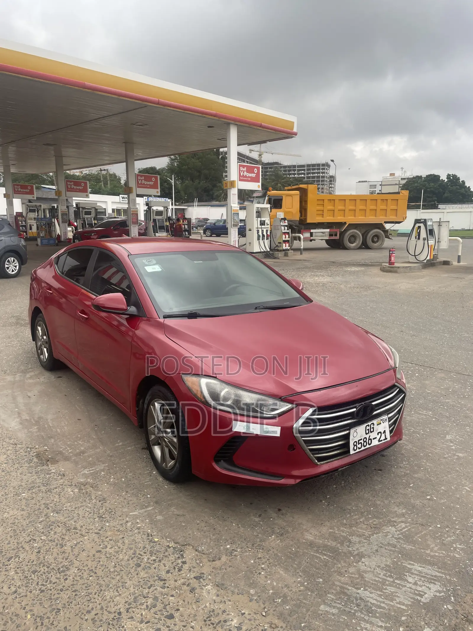 Hyundai Elantra ECO Sedan FWD (1.4L 4cyl 7A) 2017 Red