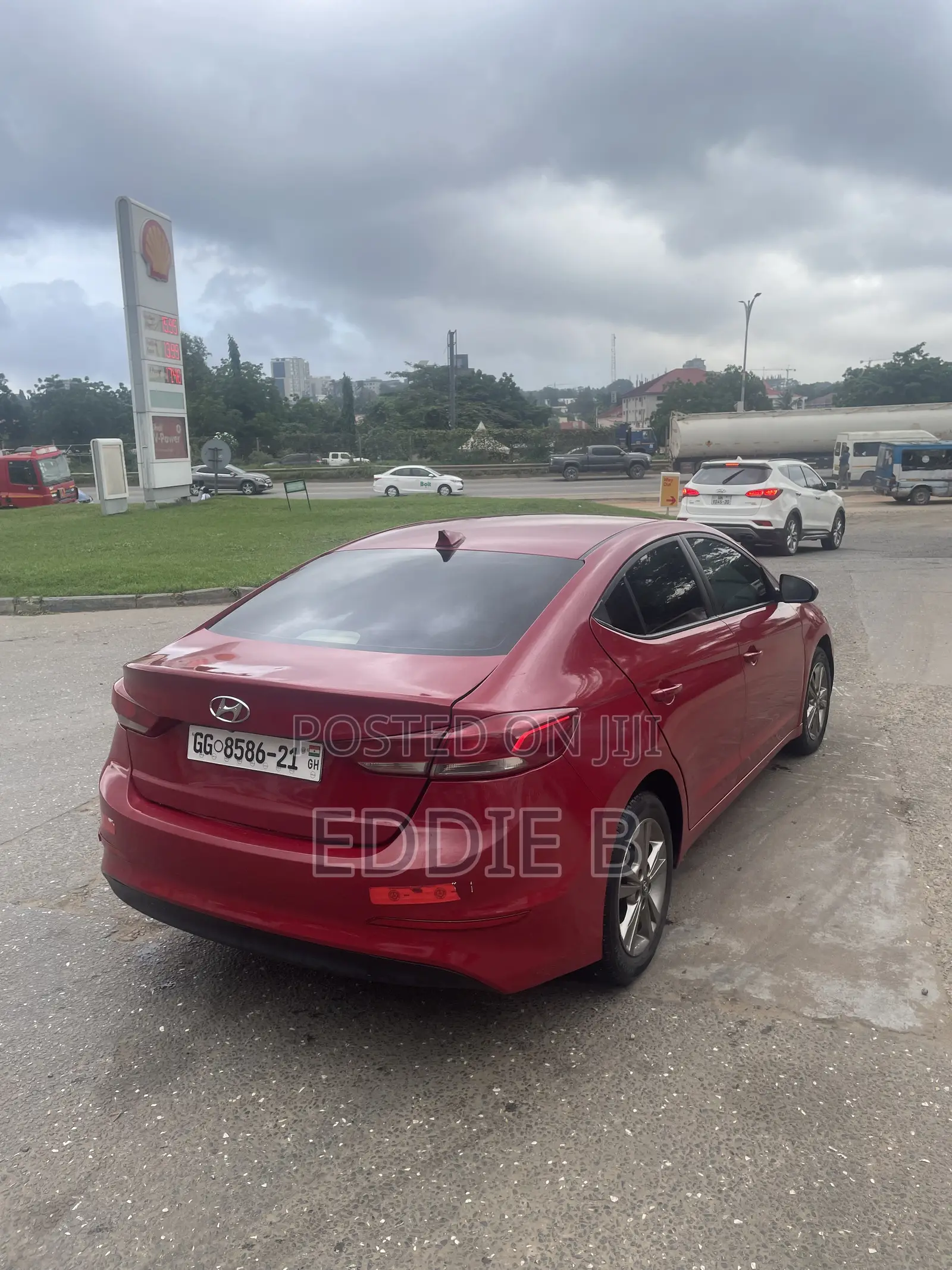 Hyundai Elantra ECO Sedan FWD (1.4L 4cyl 7A) 2017 Red