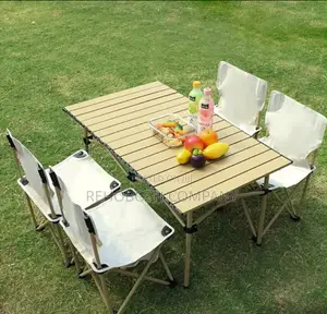 Modern Outdoor Table and Chair Set