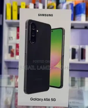 New Samsung Galaxy A56 256 GB Black