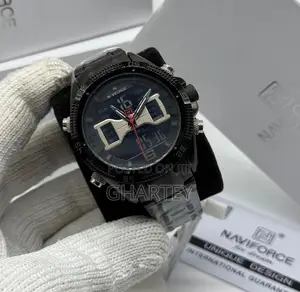 Naviforce Premium Dual Display Watch – Bold, Stylish