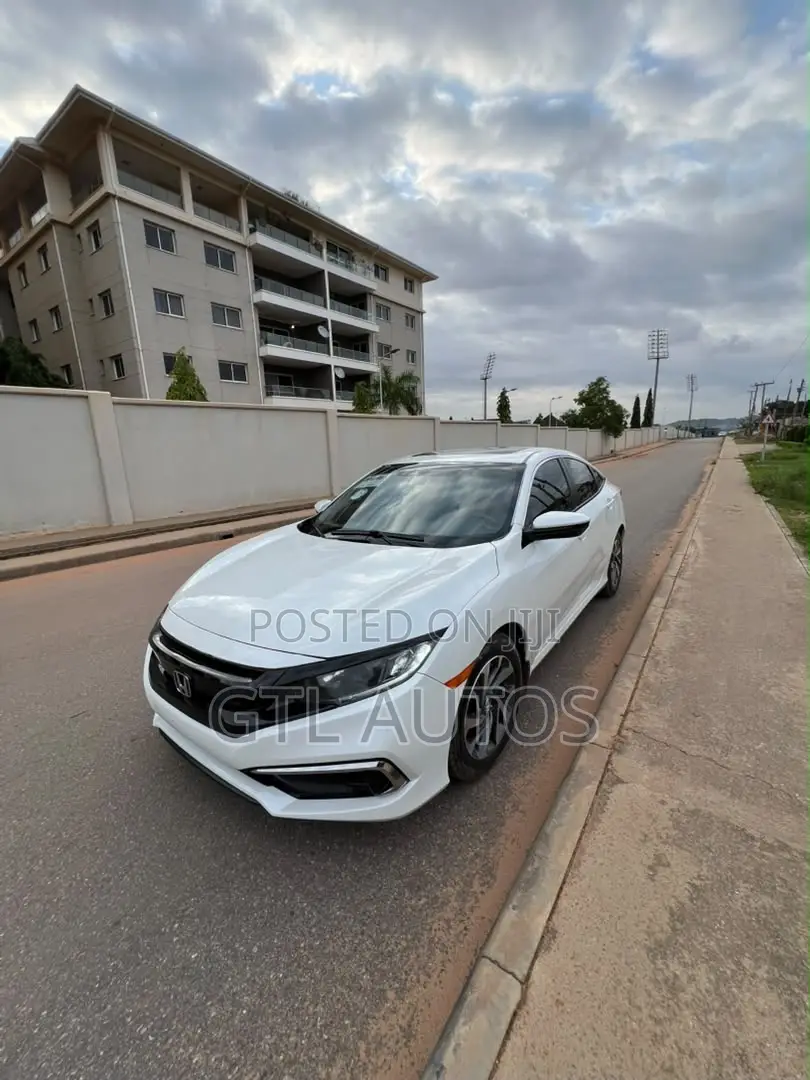 Honda Civic EX-L Sedan 2019 White